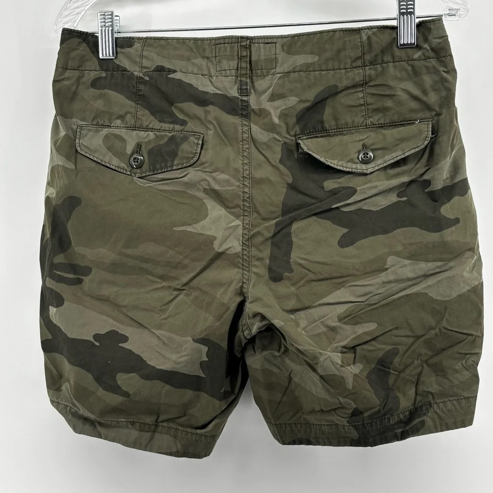 Abercrombie & Fitch Mens Camouflage‎ Cargo Utility Shorts Size 29